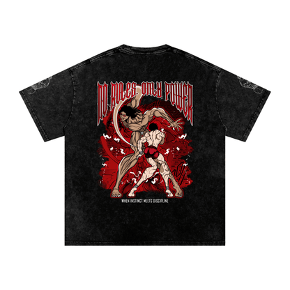 Baki Oversized T-shirt - TikiOtaku