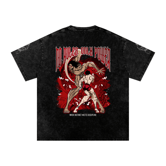 Baki Oversized T-shirt - TikiOtaku