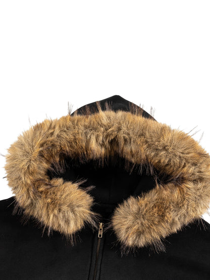Charon Fire Force Fur Hoodie - TikiOtaku